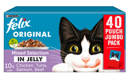 Felix Original Pouch Mixed Selection 40 pack